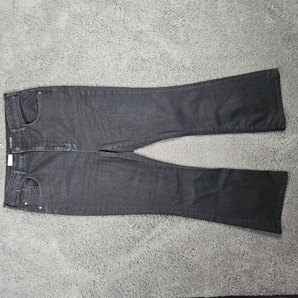 Pilcro Anthropologie Jean Sz 33P The Icon High Rise Charcoal Black Bootcut Flare